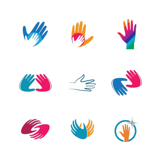 手部护理矢量图标图片下载