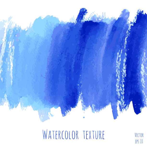 矢量码头，海军蓝，靛蓝水彩纹理图片下载