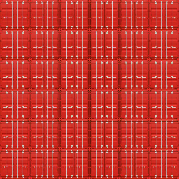 货物集装箱门图案彩色背景。向量图片下载