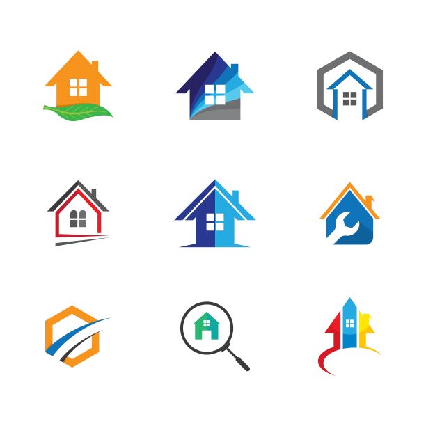 房子矢量图标图片下载