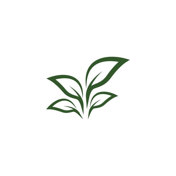 叶子符号矢量图标图片下载