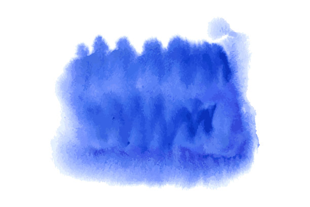 矢量码头，海军蓝，靛蓝水彩纹理图片下载