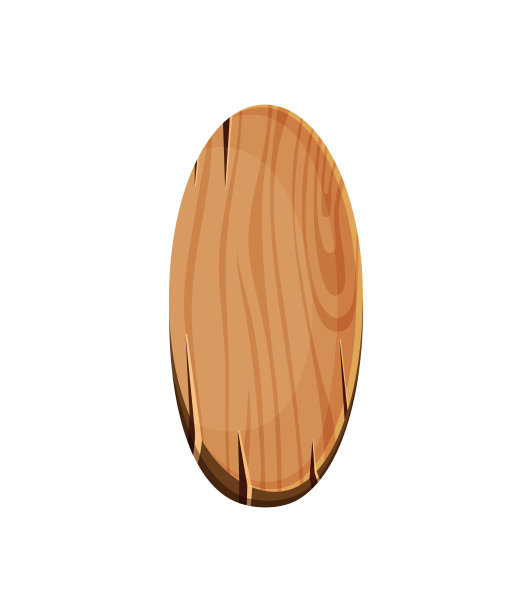 卡通木空白招牌，横幅和丝带，西方标志向量集。木制横幅和复古框架板插图图片下载