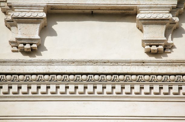 老式建筑立面图片下载