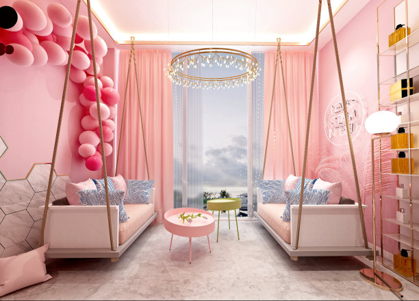 3d渲染按摩和水疗中心图片下载