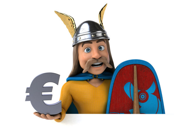 高卢乐趣- 3D插图图片下载