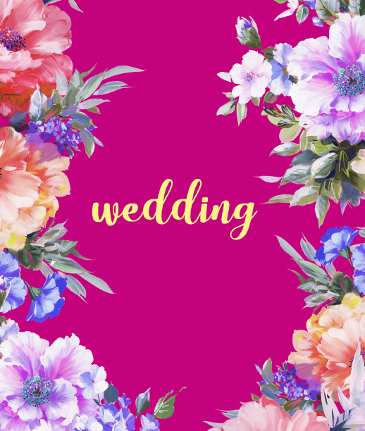 水彩花卉插图图片下载