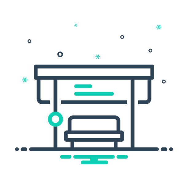 公共汽车站图片下载