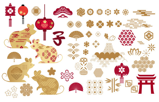 过年矢量图素材ID：347695146