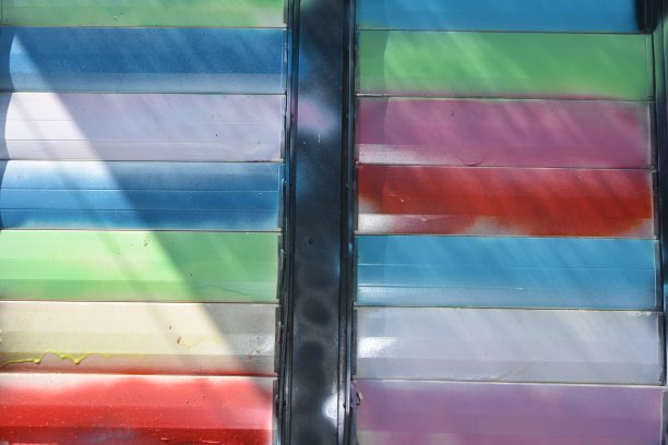 彩色百叶窗图片下载