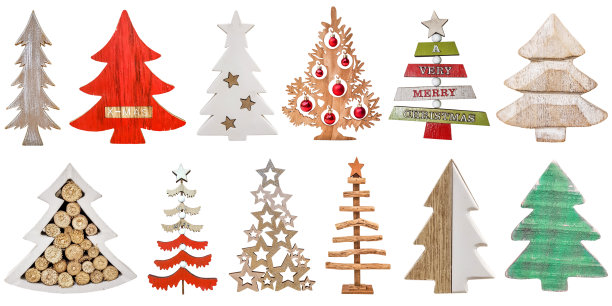 圣诞树摘集图片下载