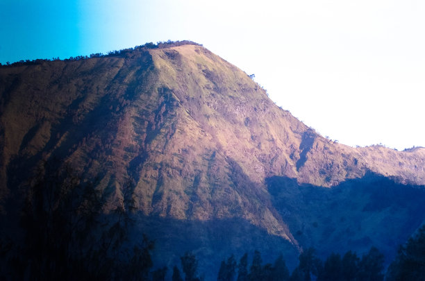 Bromo山周围的大自然图片下载