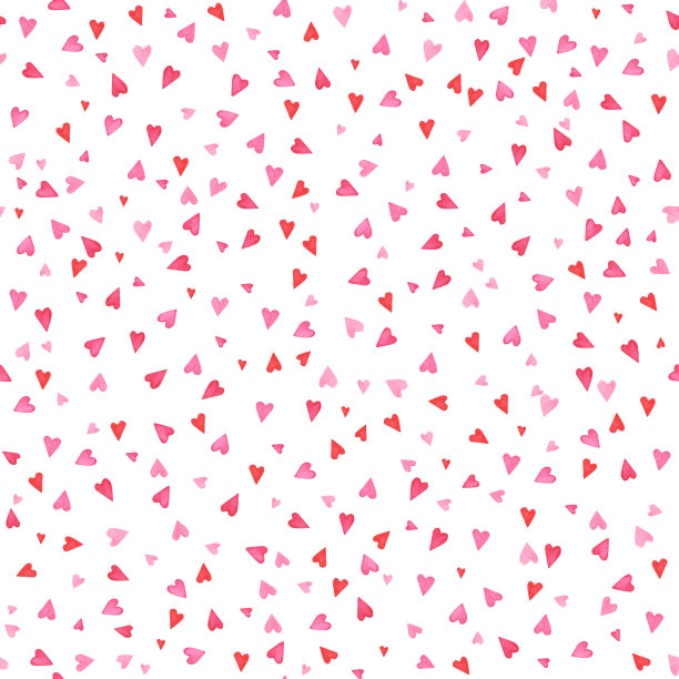 无缝图案与糖果浇头，水彩画。图片下载