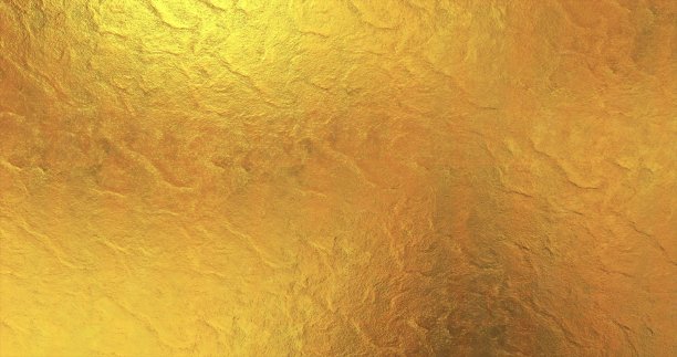 金色的衬托背景。金色纹理3D渲染图像3D渲染图片下载