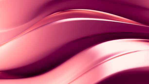 金色的平滑的背景。3d渲染，3d渲染。图片下载