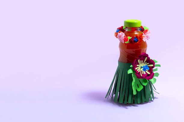 为夏威夷派对装饰夏季饮料图片下载