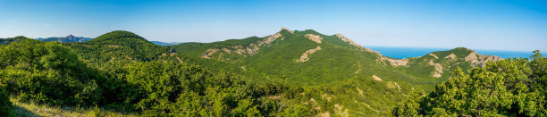 绿色的山图片下载