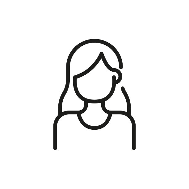 简单的用户线条图标图片下载