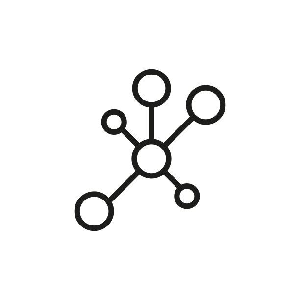 简单的共享线图标。图片下载