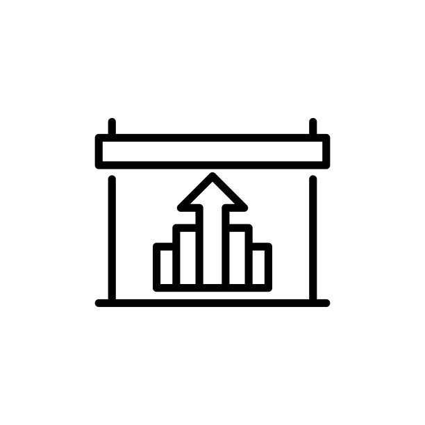 简约分析线性图标图片下载