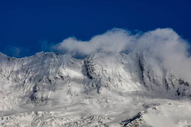 库克山国家公园山脉图片下载
