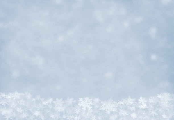 真正的雪花边境图片下载