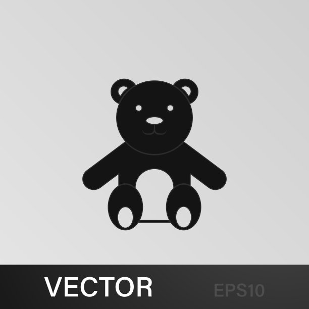 泰迪熊图标。手机概念和网页应用的玩具元素。图标用于网站设计和开发，应用程序开发。溢价图标图片下载