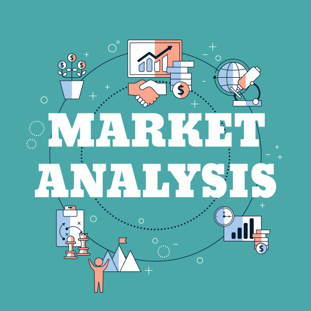 市场分析向量概念图片下载