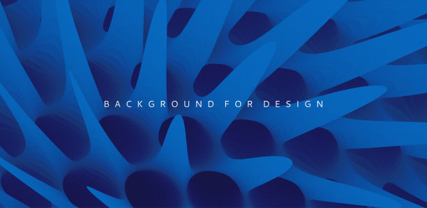 3d抽象背景与刺。封面设计模板。未来的技术风格。可用于广告、营销、演示。图片下载