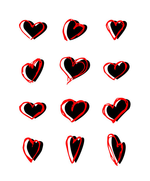 心手绘矢量插图集图片下载