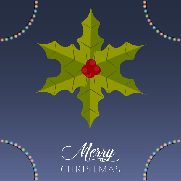 圣诞快乐的海报图片下载