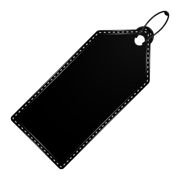 黑色星期五的空标签图片下载