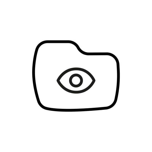 简单的文件夹行图标。图片下载