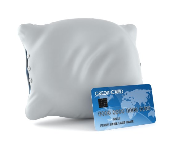 信用卡枕头图片下载