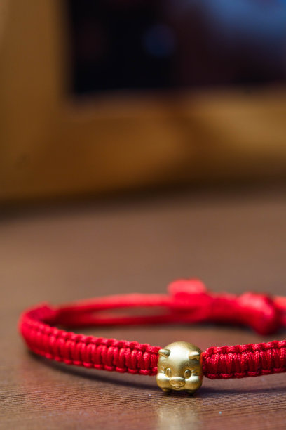 红色的装饰品代表猪年图片下载