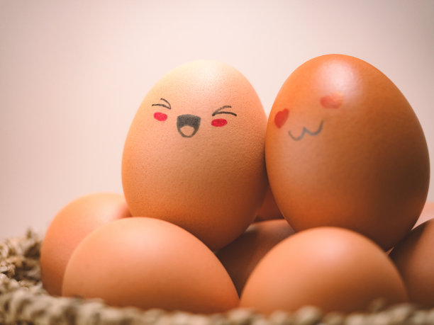 爱吃鸡蛋的人都有笑脸图片下载