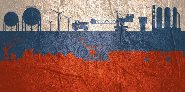 工业头旗帜图片下载