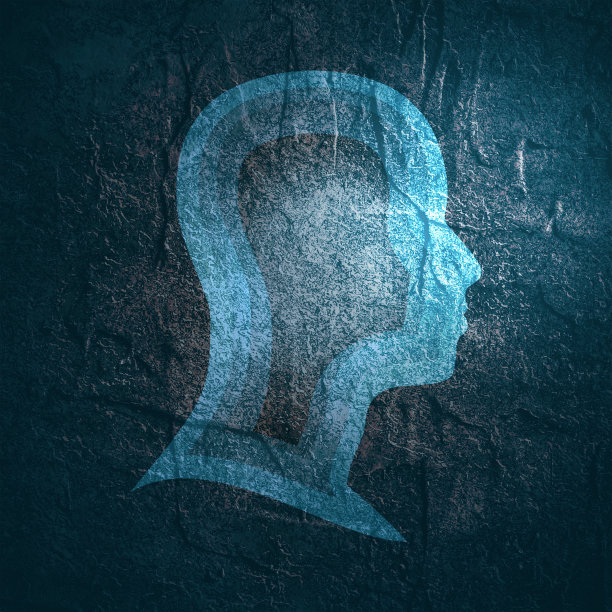 一个人头的剪影图片下载