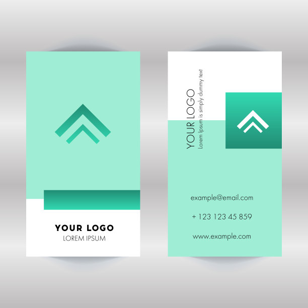 黑白名片图片下载