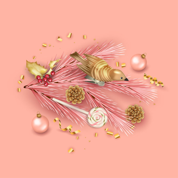 圣诞节日装饰图片下载