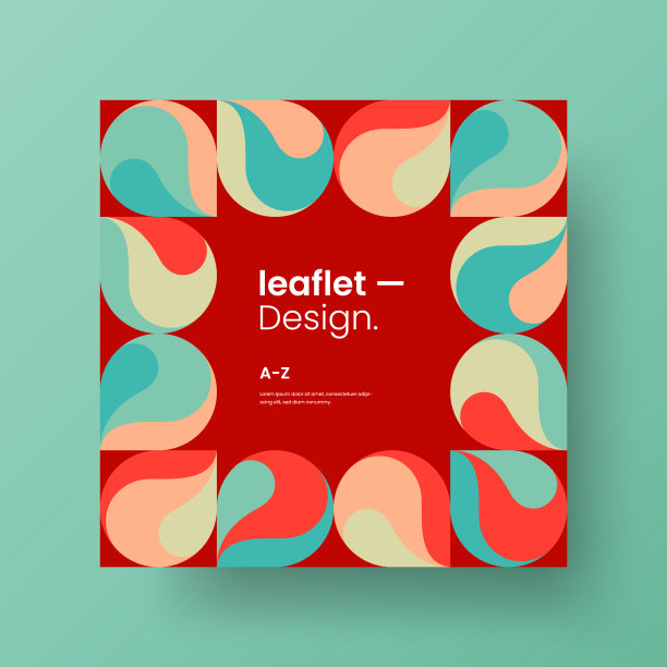 令人惊叹的商业广告矢量壁画艺术广场横幅模拟。现代企业抽象几何插画设计布局背景。公司标识四角纹理宣传册模板。图片下载