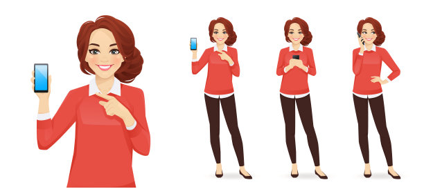 女人的电话图片下载