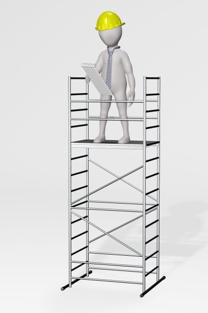 3D渲染与脚手架的字符图片下载