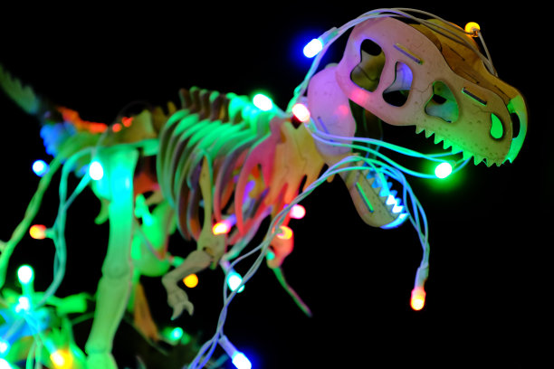 恐龙圣诞图片下载