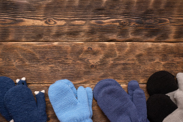 连指手套。图片下载