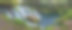 全景照片景观/瀑布隐藏在热带丛林周围的自然游泳池与清澈的水在背景绿色的森林树和山，新西兰图片下载