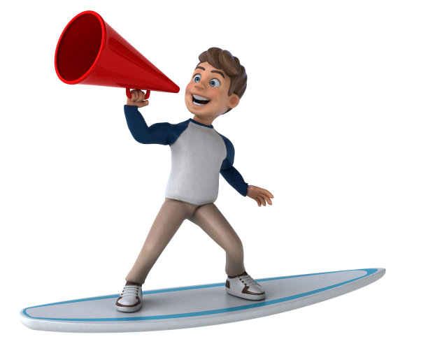 3D卡通人物有趣的少年图片下载