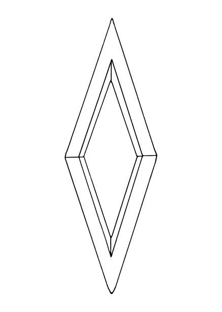 钻石、水晶、标志等大自然的元素。种族元素，幻想，古代，护身符，秘密符号。涂鸦，手绘，轮廓图片下载