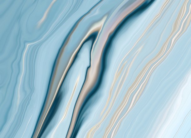 大理石墨彩色纹理抽象背景。蓝棕色花纹表面图形，用于杂志、织物丝绸和做地砖、瓷砖等天然用于室内装饰设计。图片下载