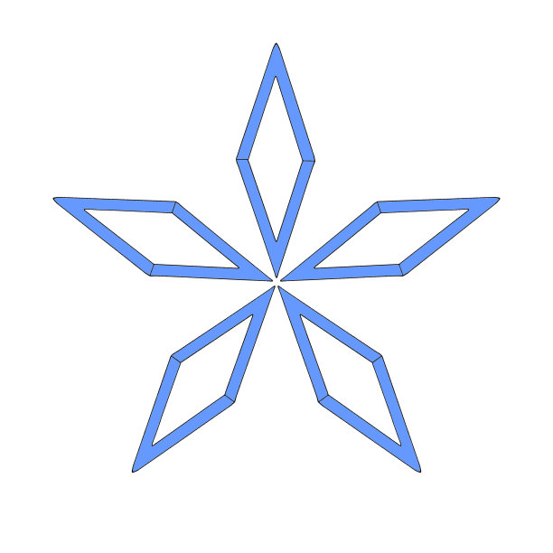 简单的雪花状水晶，菱形为您设计。新年，圣诞节，冬天，冰冻的自然，民族，幻想的元素。涂鸦手绘轮廓图片下载